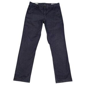 7 Diamonds Mens Slim Fit Grey Khaki Pants Sz 30 x 29
